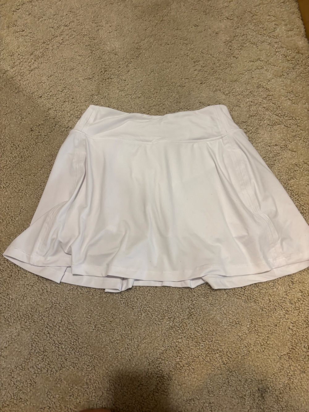 White Women's Tennis Skort